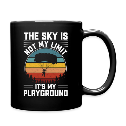 Skydiving - Playground - Full Color Mug - black