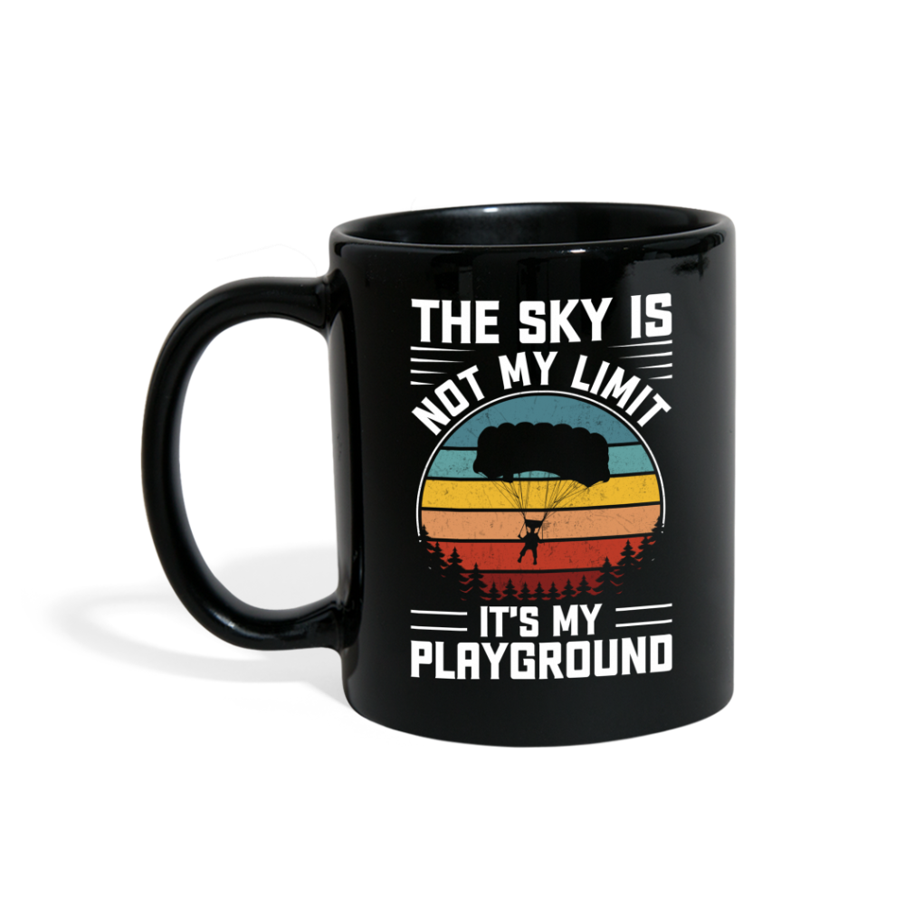 Skydiving - Playground - Full Color Mug - black