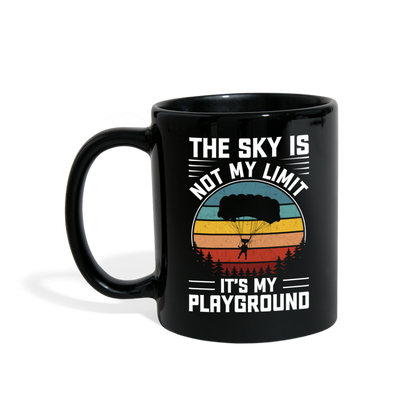 Skydiving - Playground - Full Color Mug - black