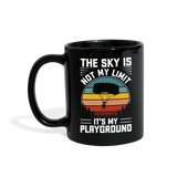 Skydiving - Playground - Full Color Mug - black