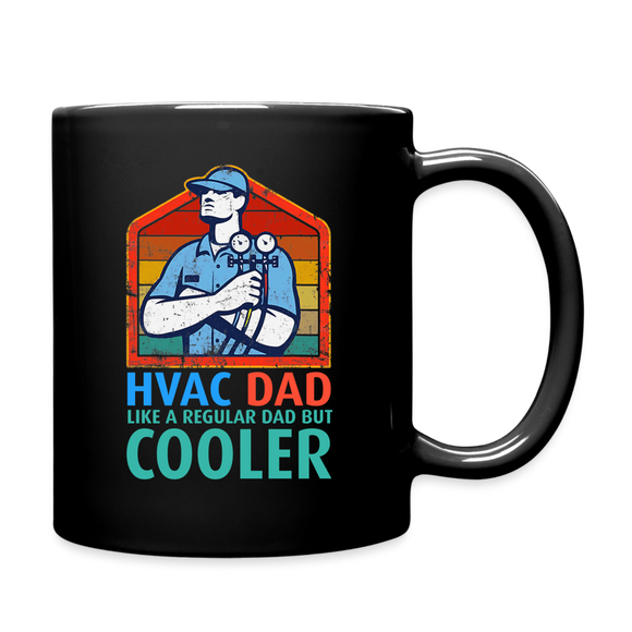 HVAC Dad - Full Color Mug - black