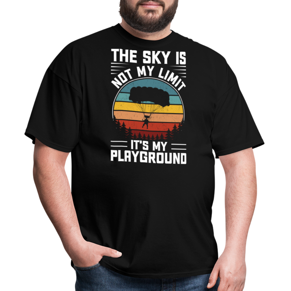 Skydiving - Playground - Unisex Classic T-Shirt - black