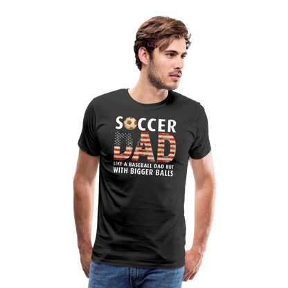 Soccer Dad - Men's Premium T-Shirt - black