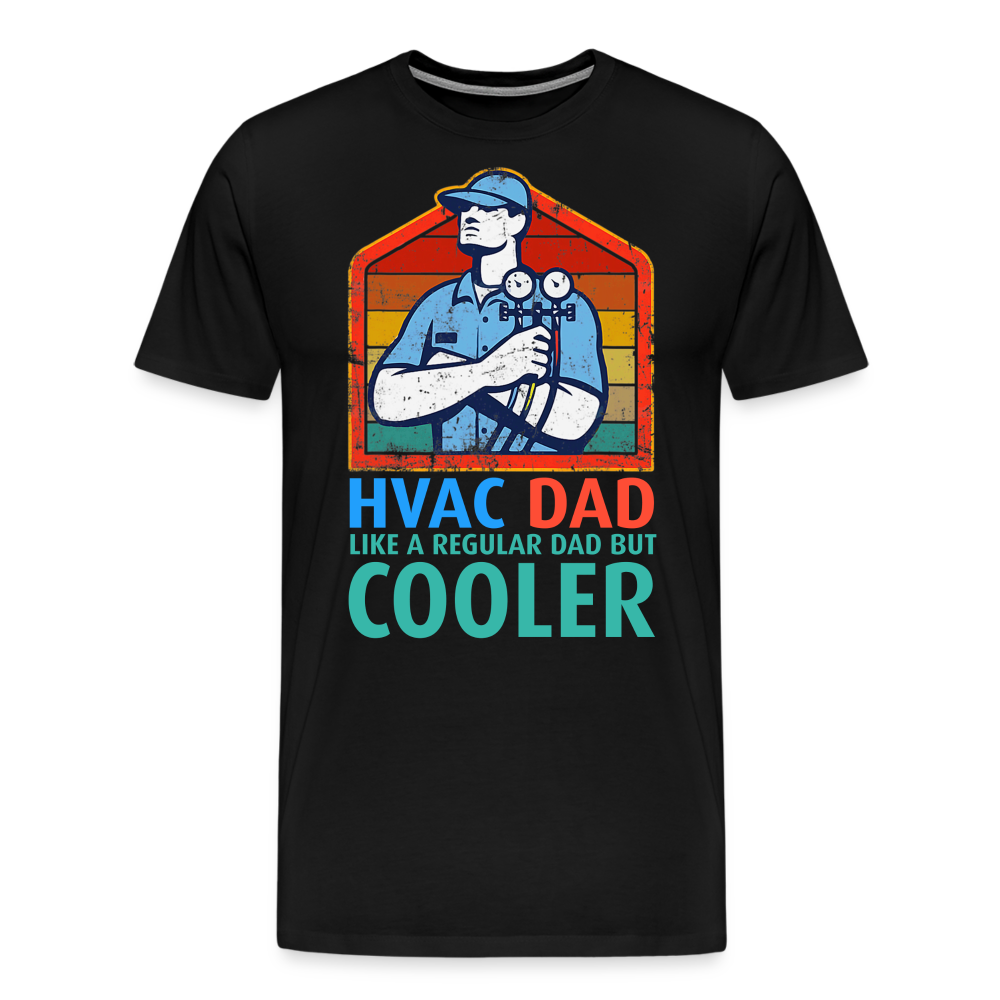 HVAC Dad - Men's Premium T-Shirt - black