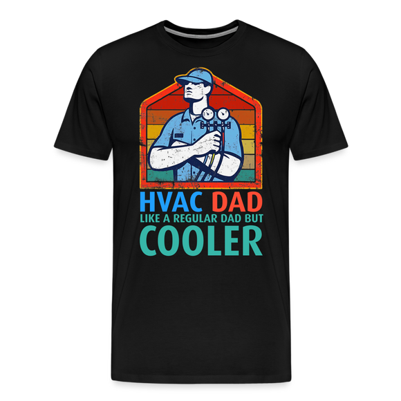 HVAC Dad - Men's Premium T-Shirt - black