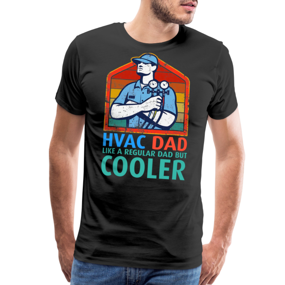 HVAC Dad - Men's Premium T-Shirt - black