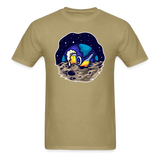 Space - Moon - Beer - Unisex Classic T-Shirt - khaki