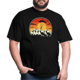 Skydiving - Mountains - Unisex Classic T-Shirt - black