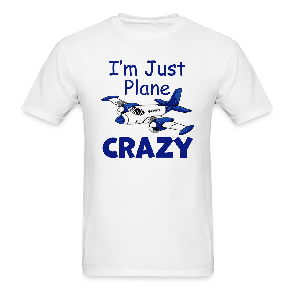 I'm Just Plane Crazy - Twin - Unisex Classic T-Shirt - white