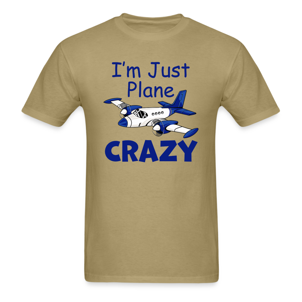 I'm Just Plane Crazy - Twin - Unisex Classic T-Shirt - khaki