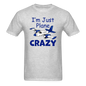 I'm Just Plane Crazy - Twin - Unisex Classic T-Shirt - heather gray