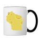 Wisconsin - Cheese - Contrast Coffee Mug - white/black