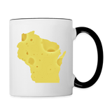Wisconsin - Cheese - Contrast Coffee Mug - white/black