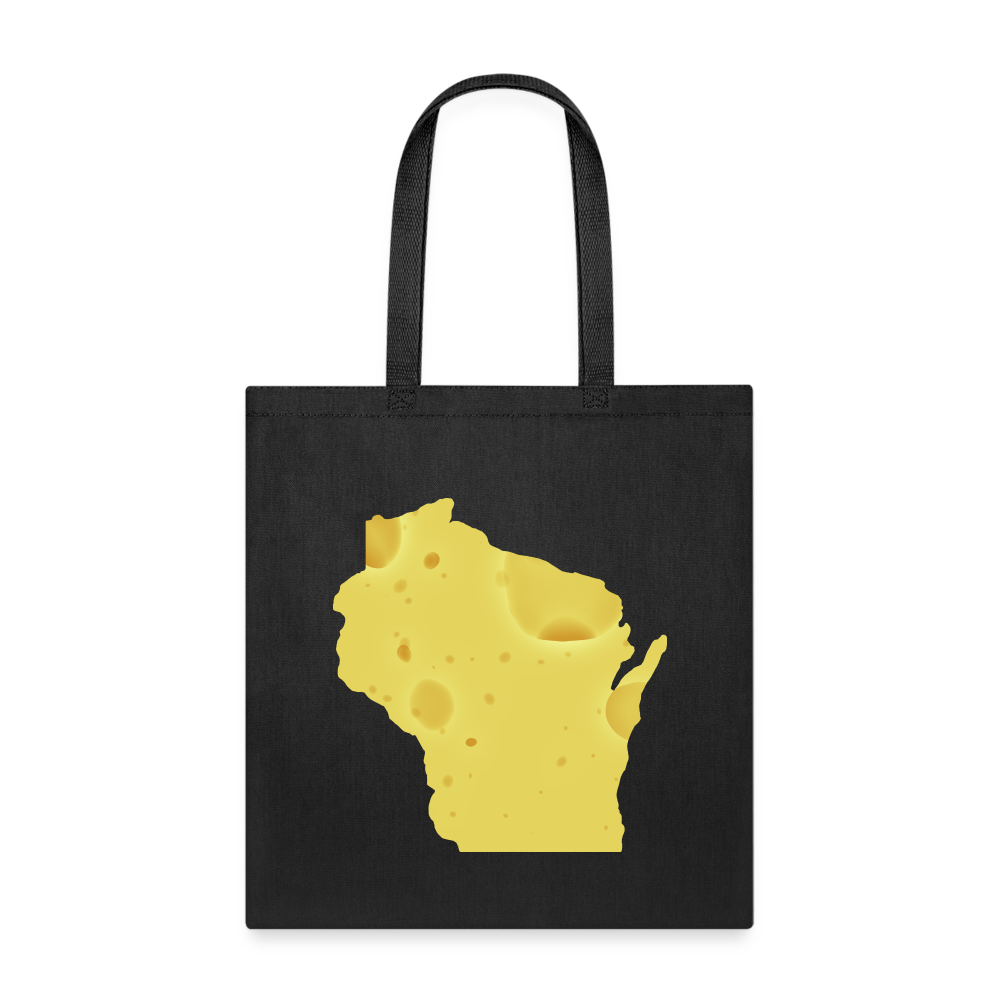 Wisconsin - Cheese - Tote Bag - black