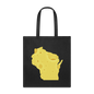 Wisconsin - Cheese - Tote Bag - black