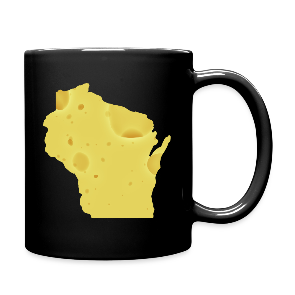 Wisconsin - Cheese - Full Color Mug - black