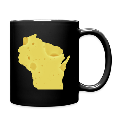 Wisconsin - Cheese - Full Color Mug - black