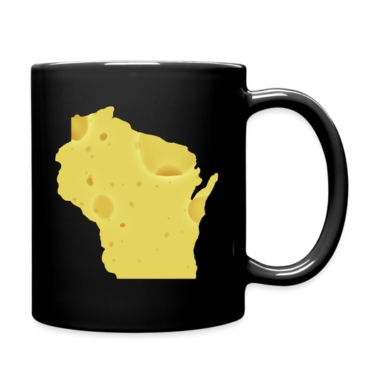 Wisconsin - Cheese - Full Color Mug - black