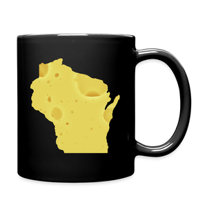 Wisconsin - Cheese - Full Color Mug - black