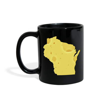 Wisconsin - Cheese - Full Color Mug - black