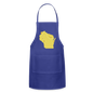 Wisconsin - Cheese - Adjustable Apron - royal blue