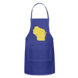 Wisconsin - Cheese - Adjustable Apron - royal blue
