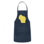 Wisconsin - Cheese - Adjustable Apron - navy