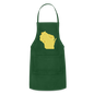 Wisconsin - Cheese - Adjustable Apron - forest green