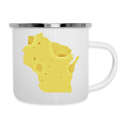 Wisconsin - Cheese - Camper Mug - white