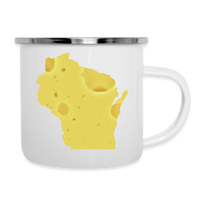 Wisconsin - Cheese - Camper Mug - white