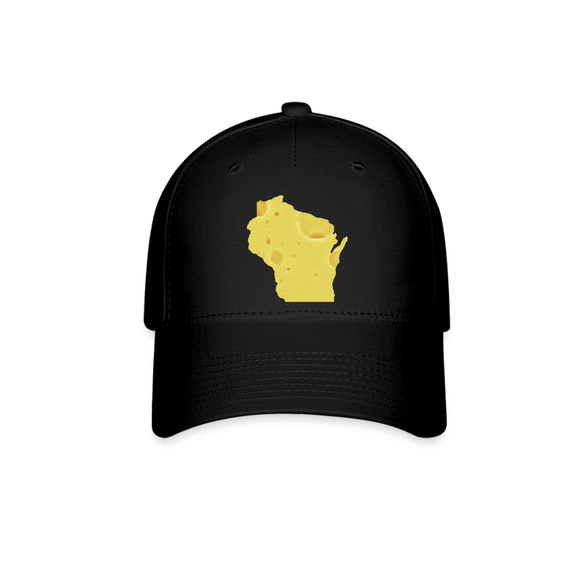 Wisconsin - Cheese - Baseball Cap - black