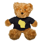 Wisconsin - Cheese - Teddy Bear - black