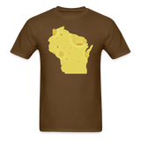 Wisconsin - Cheese - Unisex Classic T-Shirt - brown