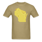 Wisconsin - Cheese - Unisex Classic T-Shirt - khaki