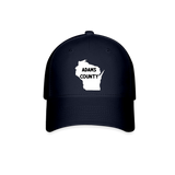 Adams County - Wisconsin - Baseball Cap - navy