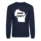 Adams County - Wisconsin - Crewneck Sweatshirt - navy